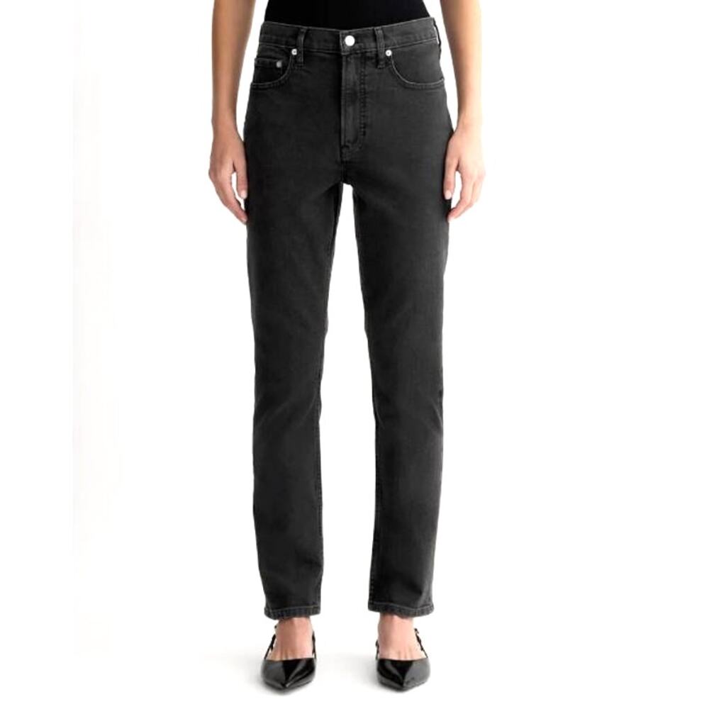 Everlane Women's The Original Cheeky High Rise Jeans Pockets Black Size 26